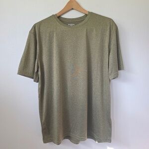 Olympia Sports Men's Green Short Sleeve Performance T Shirt - XL